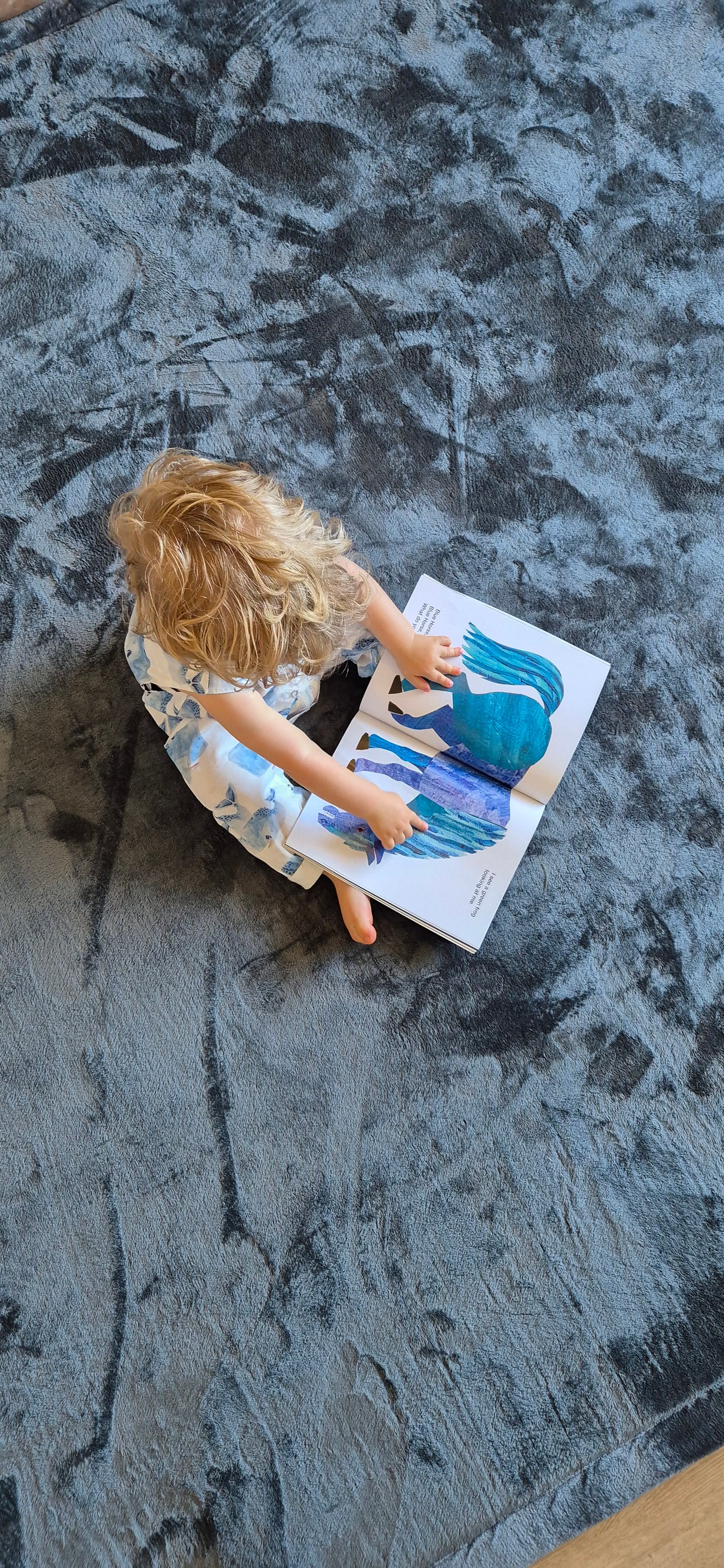 Charcoal Snuggle Play Mat