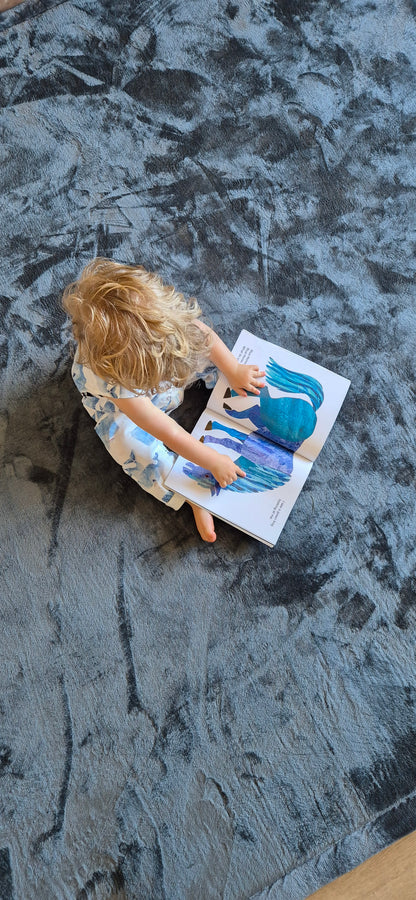 Charcoal Snuggle Play Mat
